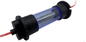 DC24 UVC 222 nm Đèn ống Excimer Đỉnh 20W Chùm tia Xem 360 độ Chiều dài 100mm Khử trùng không khí